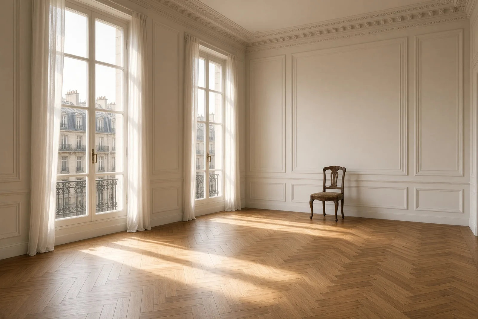 Appartement haussmannien à Paris, cession immobilière